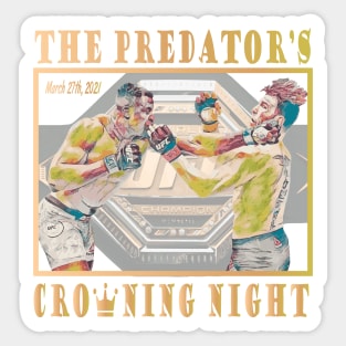 The Predators Crowning Night Sticker